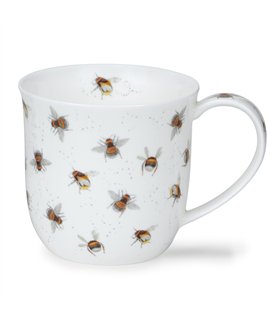 Bees | Cumbrae Bone China mug by Dunoon in England