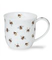Bees | Cumbrae Bone China mug by Dunoon in England
