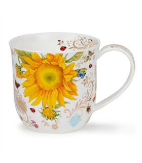 Vintage Gold | Bone China mug by Dunoon in England