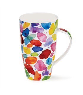 Blobs! Red - Henley style mug