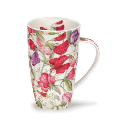 Sweet Peas - Henley style mug