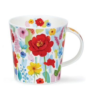 Floral Burst Red