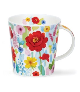 Floral Burst Red | Dunoon Mugs Canada