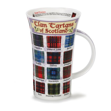Tartans of Scotland - Glencoe style mug